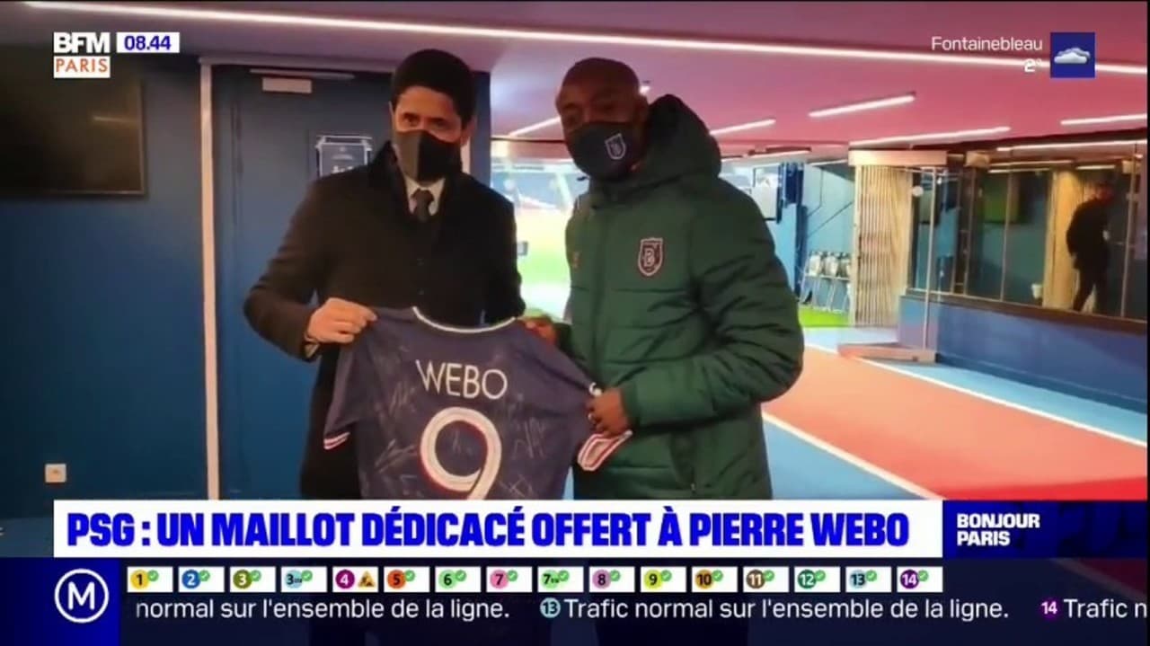 Maillot PSG 2014 Dédicacé - Occasion - Pièce Unique
