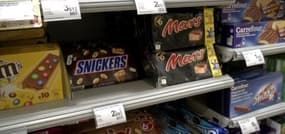 Gigantesque rappel de Mars, Snickers et bonbons Celebrations
