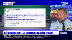 Côte d'Azur: de plus en plus d'accidents sur les routes