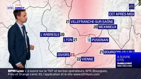 Météo Rhône: un vendredi sous les averses orageuses, jusqu'à 21°C à Lyon