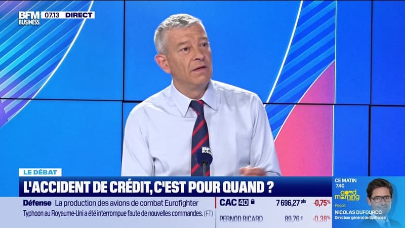 Nicolas Doze face à Jean-Marc Daniel : L'accident de crédit, c'est pour quand ? - 07/07