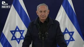 Benjamin Netanyahu, le 2 décembre 2023