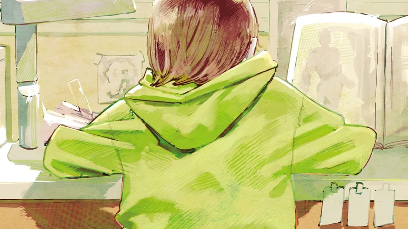 La couverture du manga "Look Back" de Tatsuki Fujimoto La couverture du manga "Look Back" de Tatsuki Fujimoto