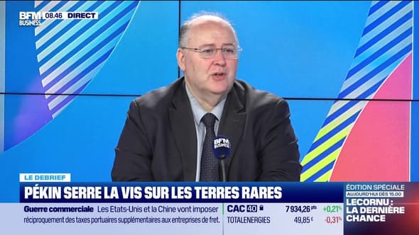 Le débrief de l'actu : Pékin serre la vis sur les terres rares - 14/10