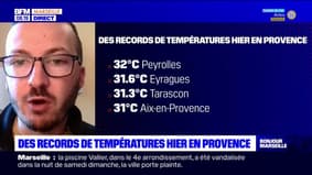 Chaleur en Provence: les records "s'accumulent", 30°C dépassés à Aix-en-Provence