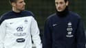 Olivier Giroud et Hugo Lloris