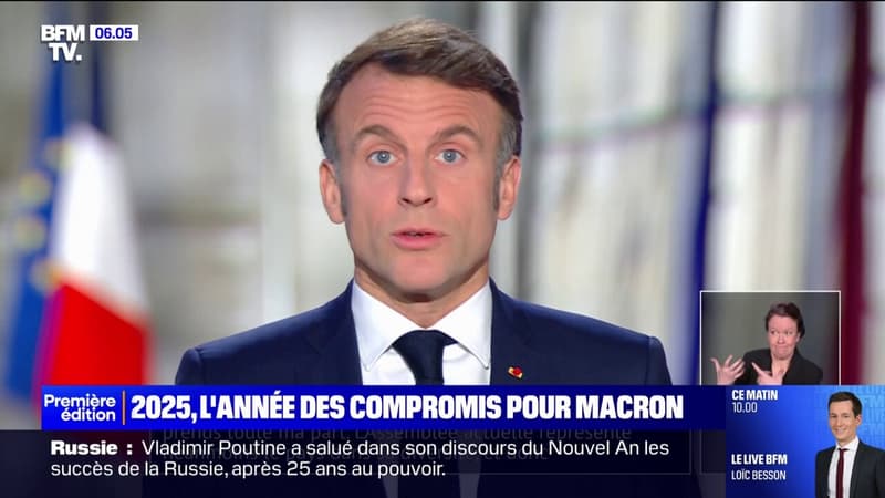 VSux d'Emmanuel Macron: 2025, l'année des compromis pour le chef de l'État