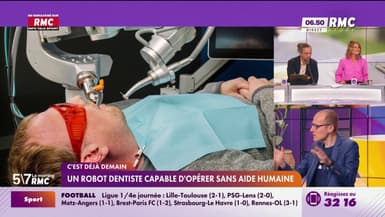 C'est déjà demain - Etes-vous prêt a faire soigner vos caries par un robot ?