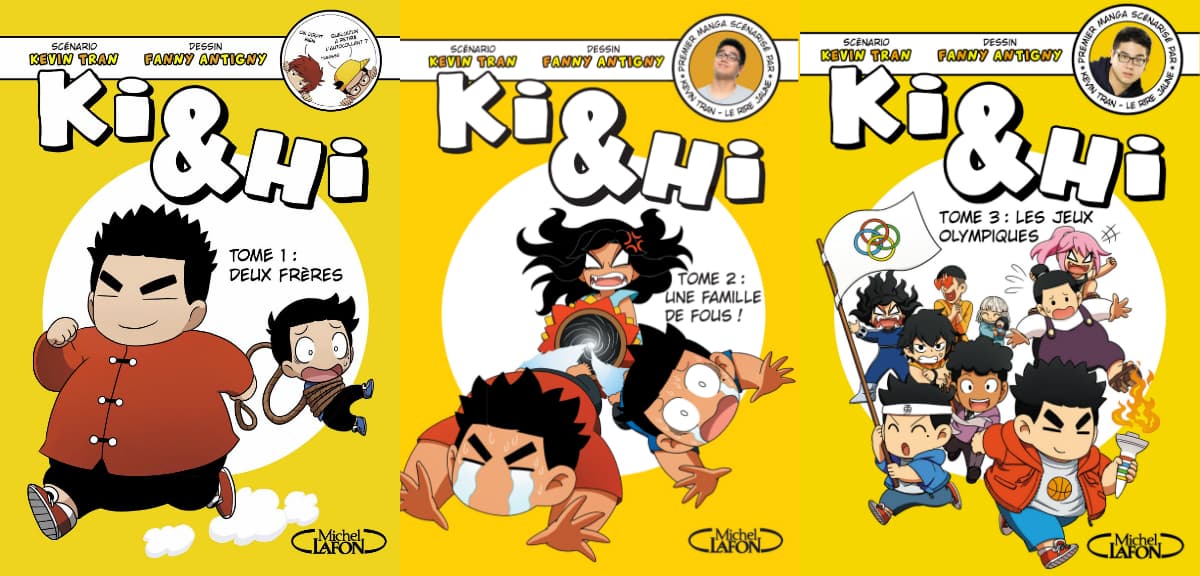 Sortie du tome 3 de Ki & Hi, le manga de Kevin Tran (Le Rire Jaune