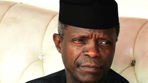 Le vice-président du Nigeria Yemi Osinbajo, le 7 mars 2017 à Lagos