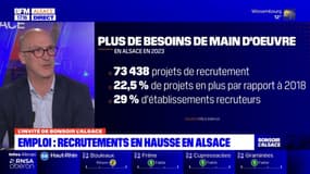 Alsace: le territoire toujours dans "une dynamique très forte d'emploi"