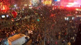 Le cortège parisien est arrivé sur la place de la Bastille, ce 7 février 2023