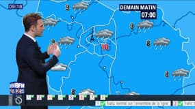 Météo Paris Île-de-France du 17 mars: Ciel couvert et faibles précipitations pour cette fin de matinée