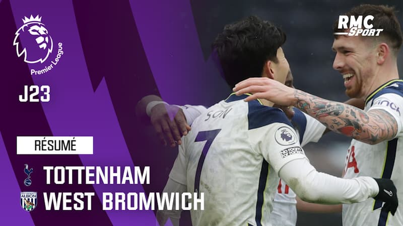 Résumé : Tottenham 2-0 West Bromwich - Premier League (J23)