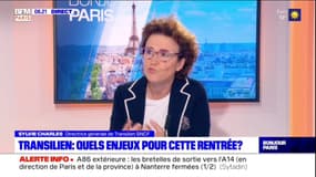 Sylvie Charles, directrice générale de Transilien SNCF compte sur le télétravail pour qu'il y ait moins de monde en heure de pointe dans les rames
