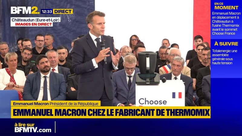 "La France est le pays d'Europe le plus attractif depuis 7 ans": Emmanuel Macron vante son bilan économique