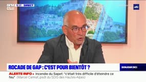 Rocade de Gap: Marcel Cannat, vice-président des Hautes-Alpes estime que le projet "traîne" à cause "de problèmes géologiques" pas pris en compte au départ  