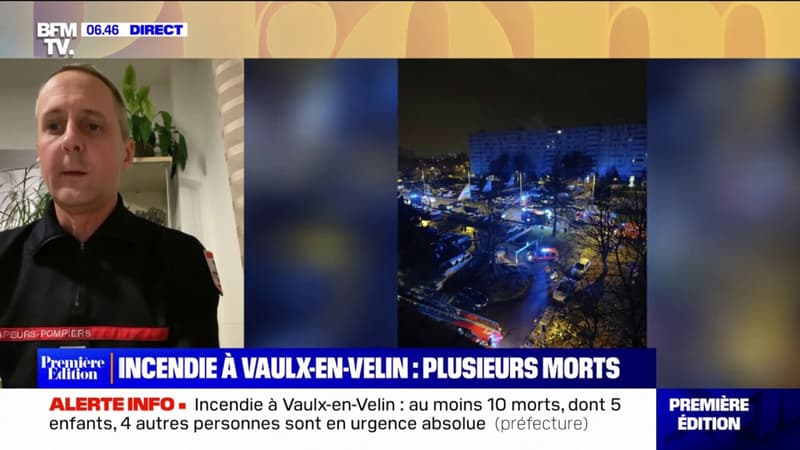 Incendie à Vaulx-en-Velin: un premier bilan fait état d'au moins 10 morts, dont 5 enfants