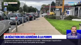 Baisse des ristournes sur les carburants: la réaction des Azuréens en station-service 