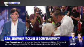 Samuel Lafont: "J'espère que le CSA va reculer et va arrêter de prendre Éric Zemmour, candidat potentiel, comme un candidat pour essayer de le faire taire"