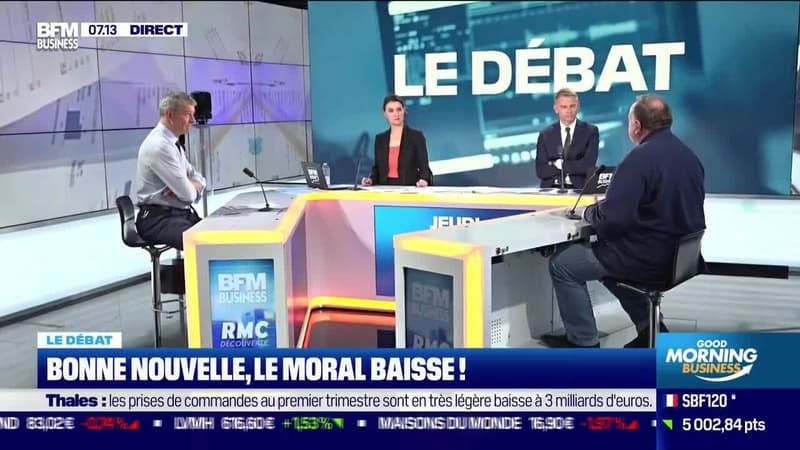 Le débat : Bonne nouvelle, la moral baisse !, par Jean-Marc Daniel et Nicolas Doze - 28/04