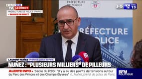 Fouilles, palpations, jauge... Laurent Nuñez confirme la parade des joueurs de PSG sur les Champs Élysées et détaille le dispositif de sécurité 