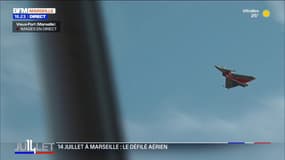 Défilé du 14 juillet: les unités aériennes dans le ciel de Marseille