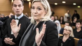 Marine Le Pen avait dénoncé un "procès politique".