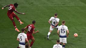 Divock Origi lors de Tottenham-Liverpool en finale de la Ligue des champions