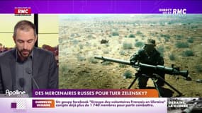 Des mercenaires seraient chargés d'assassiner le président ukrainien Zlensky
