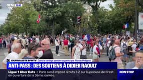 Manifestation anti-pass: le cortège organisé par Florian Philippot à Paris est arrivé place Vauban