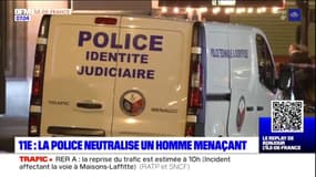 Paris: un homme menaçant tué par les policiers