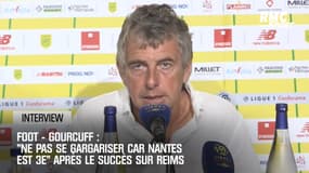 Foot-Gourcuff : "Ne pas se gargariser car Nantes est 3e", après Reims
