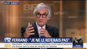 Révélations du Canard enchaîné: "Je ne le referais pas", assure Richard Ferrand