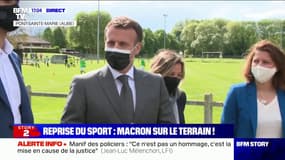 Emmanuel Macron annonce la création d'un "Pass sport" pour les 6-18 ans