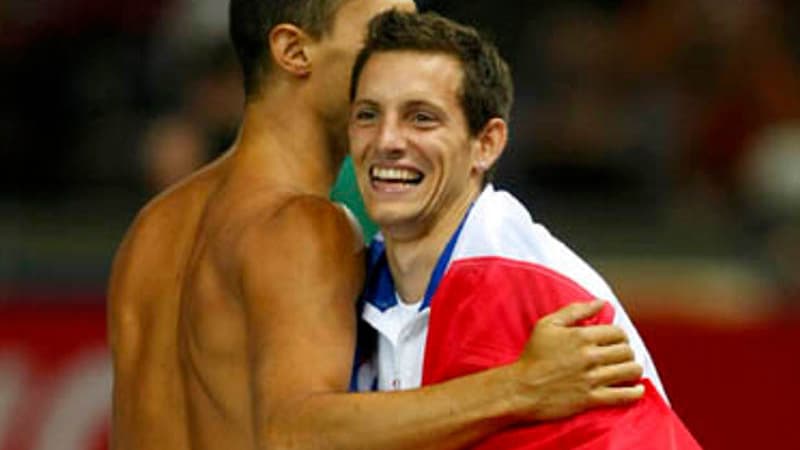 Romain Mesnil et Renaud Lavillenie
