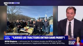 LA BANDE PREND LE POUVOIR - "Laissez les tracteurs entrer dans Paris"
