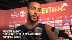 Mondial basket : « L’objectif, c’est la médaille d’or » annonce Gobert 