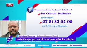 Un boulanger part en Ukraine pour aider les réfugiés