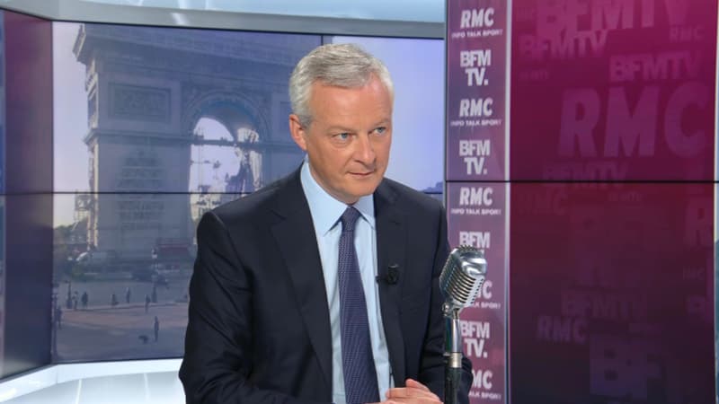 Bruno Le Maire invité sur BFMTV-RMC