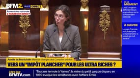 "Impôt plancher": la ministre Amélie de Montchalin ne veut pas "créer de nouveaux impôts"