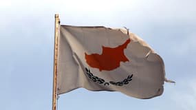 Le drapeau de Chypre. Photo d'illustration