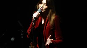 Carla Bruni lors d'un concert en Israël, en mai dernier.