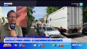 Le Castellet: le ras-le-bol des habitants face aux passages réguliers des poids lourds