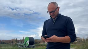Laurent Depieds, président de la FDSEA dans les Alpes-de-Haute-Provence. 