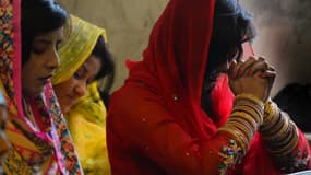 Des chrétiennes pakistanaises, le 1er janvier 2014, à Lahore (photo d'illustration) 