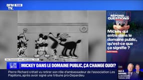 Mickey est tombé dans le domaine public, qu'est-ce que cela signifie?  BFMTV répond à vos questions