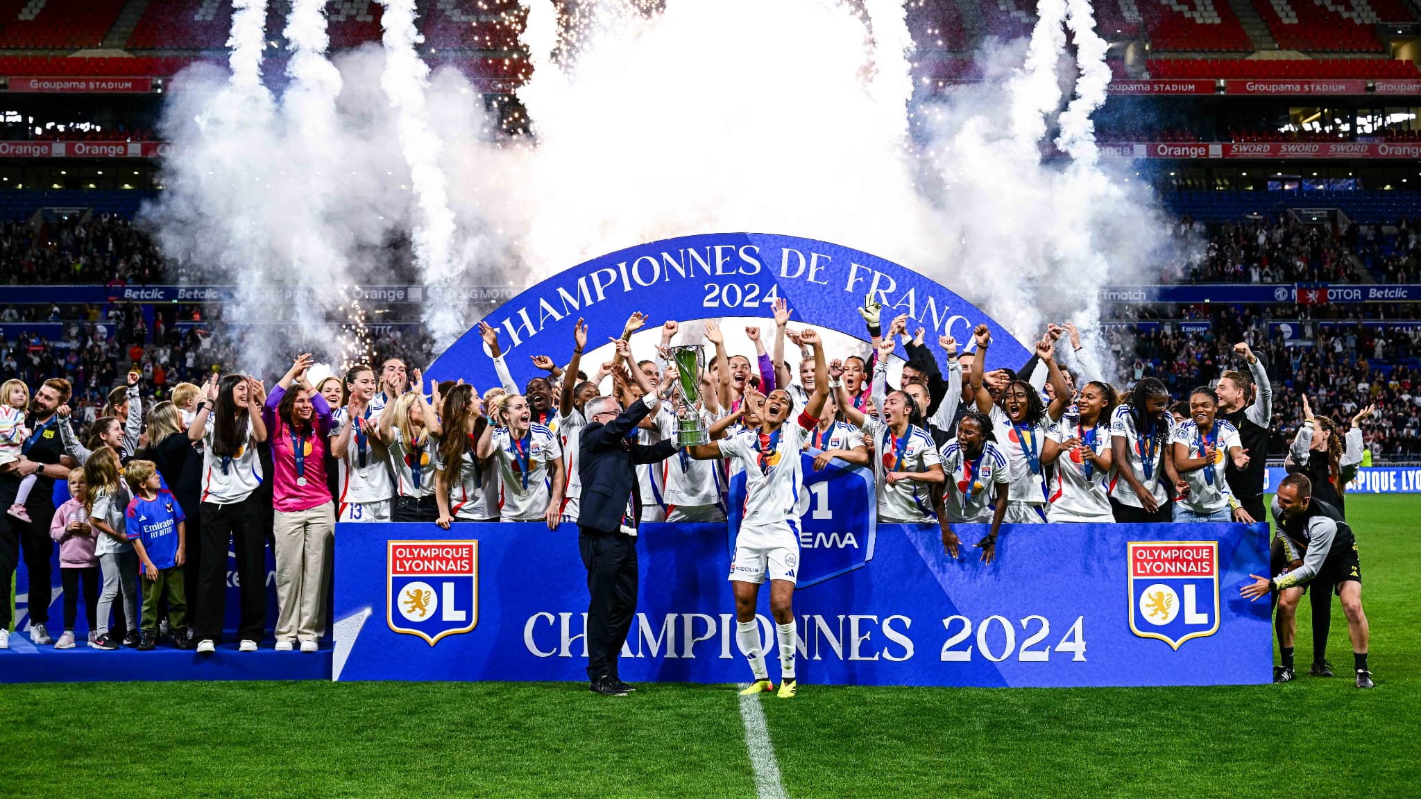 Lyon championnes de France pour la 18e fois