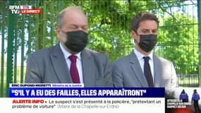 La Chapelle-sur-Erdre: pour Eric Dupond-Moretti, "s'il y a eu des failles, elles apparaîtront au cours de l'enquête"