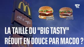 Shrinkflation: McDonald's a-t-il réduit la taille de son "Big Tasty" sans en baisser le prix?